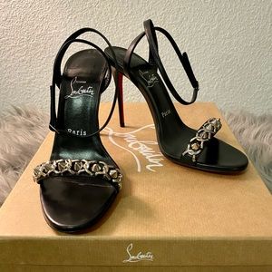 Christian Louboutin Loubigirl Chain 100 Kid/lining.